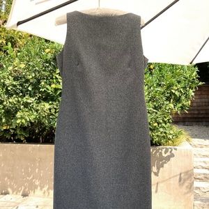 Zeni Grey Tailored Midi Dress